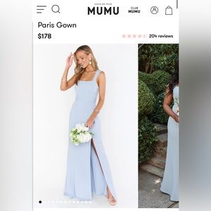 Show Me Your Mumu Paris Gown